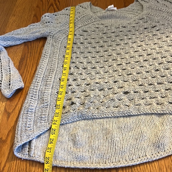 Helmut Lang Viscose, Wool, Alpaca, Linen, Crocheted  Sweater Not Scratchy! - Picture 12 of 14